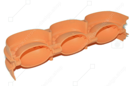 Mini bouchées rapides Tupperware vintage, orange