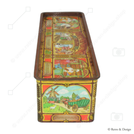 Vintage tin for gingerbread van Peijnenburg, anniversary 1883-1983