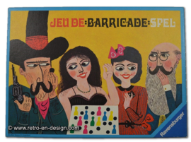 Barricade bordspel (voor 6 spelers) • Ravensburger • 1970