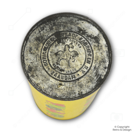 Boîte à Biscuits Verkade Vintage – Capucines, Design Néerlandais 1960–1980