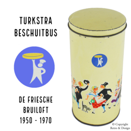 "Explorez la magie du passé avec cette boîte Turkstra, nommée "De Friesche Bruiloft" !