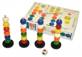 Kleurentorentjes. Vintage spel van Jumbo, 1970