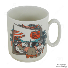 Ensemble de 4 Tasses Vintage Van Nelle - Atmosphère des Années 1920 par Villeroy & Boch