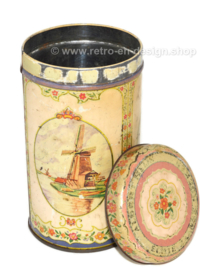 Original vintage tin for Real Zaanse Koeken by ALBERT HEIJN