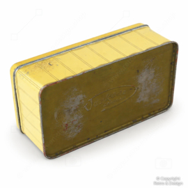 Lata Verkade Antigua – Caja de Galletas – Tapa Abatible – 1940–1960