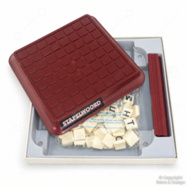 Vintage Stapelwoord – 3D Woordspel MB Spellen (1986)