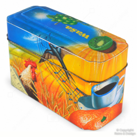 Vintage Wasa Crackers Bewaarblik – Kleurrijk Design | 1985–1999