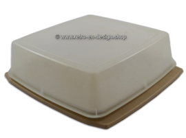 Vintage Tupperware 60s / 70s Caja de pastelería o caja de almacenamiento