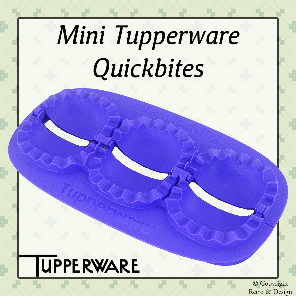 Mini Quick Bites Vintage Tupperware – Bleu (2015)