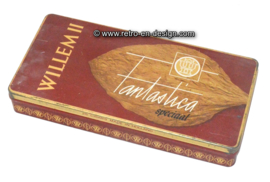 Vintage boîte étain en cigares Willem II