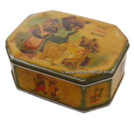 Vintage tin "The Three Bears" 1940s