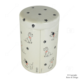 "Vintage Brabantia: Disney's 101 Dalmatians Aufbewahrungsdose für stilvolle Lagerung!"