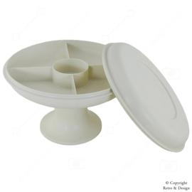 Tupperware 1984 Party Server – Design Pratique pour une Présentation Festive