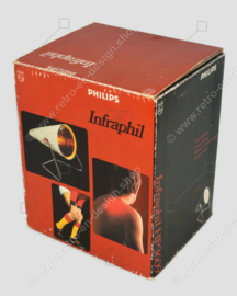Vintage Infraphil Infrarot-Wärmelampe von Philips made in Holland