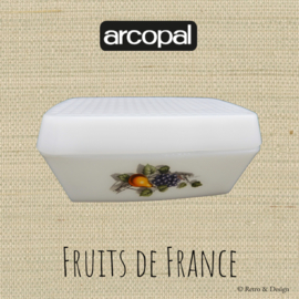 Arcopal plato de mantequilla, Fruits de France