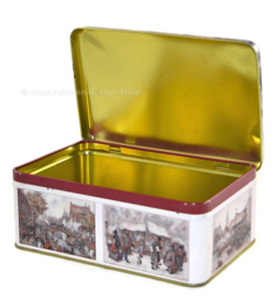 Tin box with drawings by Anton Pieck