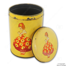 “Paula” Rusk Tin (1930s–1950s) – Vintage Dutch Design