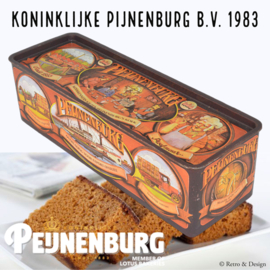 Authentische Vintage-Aufbewahrungsdose für Peijnenburg Lebkuchen: Genießen Sie Nostalgie und Geschmack!