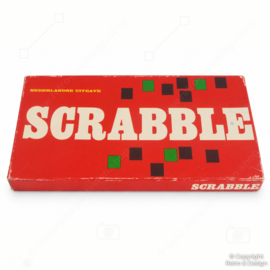 Vintage Scrabble Nederlandse Uitgave 1974 – Met Houten Draaitafel