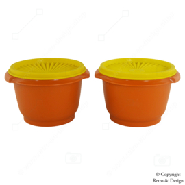Tupperware Star Bowls - Set de Deux (Terra Clair & Jaune)