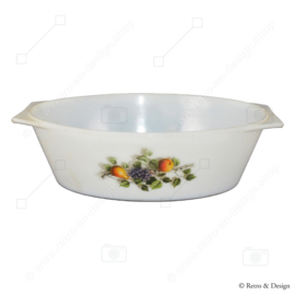 Groot formaat ovenschaal of dekschaal Arcopal, Fruits de France L: 31,5 cm