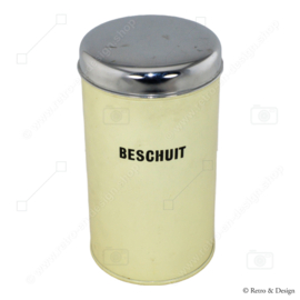 Brocante witte beschuitbus Brabantia Home Steel