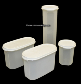 Vintage set Tupperware modular mates opbergbussen