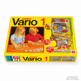 Jumbo Vario 1 – Juego de Dados y Puzzle – ca. 1980 – Juego Educativo Infantil