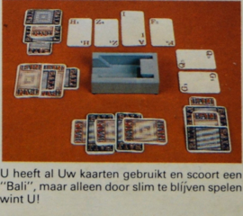 Vintage spel "BALI" van MB spelen uit 1978