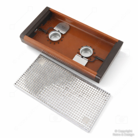 Vintage Brabantia Rechaud – Shadow Brown Warming Tray / Food Warmer – Model 2 – 1970s/80s