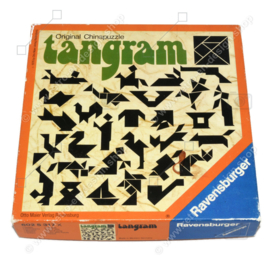 Vintage Tangram, Original Chinapuzzle von Ravensburger 1976