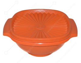 Orange Tupperware Servalier Schüssel