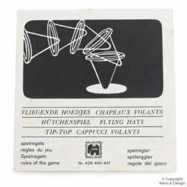 Vintage Jumbo Vliegende Hoedjes spel uit 1978