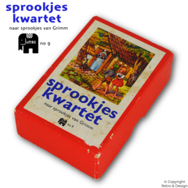 Grimm Sprookjes Kwartet (1967) – Vintage Kaartspel van Jumbo