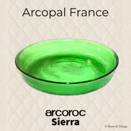 Arcoroc Sierra vert. Grande plat profond. Bol de fruits Ø 27,5 cm.