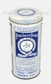 Boîte à biscottes vintage de Verkade's Prima Zaanse Beschuit, édition anniversaire