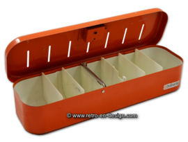 Caja de dinero Brabantia, naranja incl. llave.