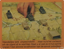 Vintage spel "Tankslag" van MB uit 1976