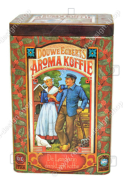 Contenedor de almacenamiento Douwe Egberts vintage para café aromático