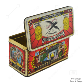 Nostalgic Vintage Matchbox Tin from Zwaluw "Säkerhets Tändstickor" (1970-1980)