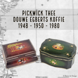 Vintage Douwe Egberts Trommels: Een Charmante Toevoeging aan Je Collectie