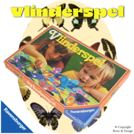 "Vlinderplezier in 1982: Ravensburger's Kleurrijke Spel van Herinneringen!"