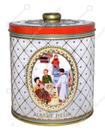 AH retro Albert Heijn retrospective. 125 years of Albert Heijn, anno 1887. Set of three tins