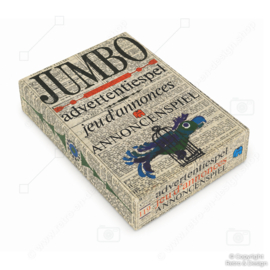 Jumbo Advertentiespel – Humoristisch retro gezelschapsspel uit 1968