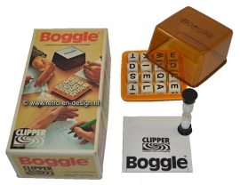 Boggle woordspel jaren 70/80 van Clipper