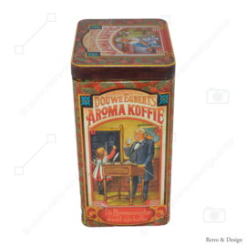 Vintage Douwe Egberts Vorratsdose für Aroma Coffee, anno 1753