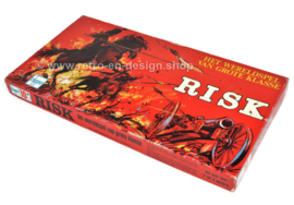 Clipper, vintage spel RISK in rode doos, het wereldspel van grote klasse