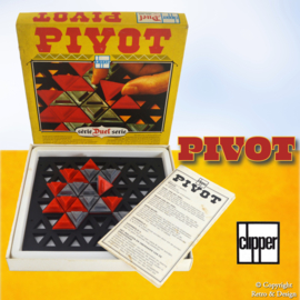 "Strategisch Speelplezier met Vintage Meesterwerk: Clipper's Pivot (Duel Serie) 1975"