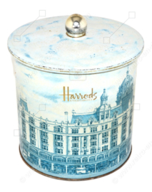 Vintage cookie tin by Harrods of Knightsbridge