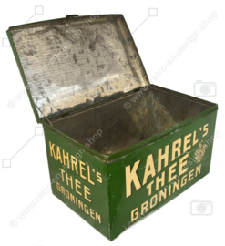 Brocante - Vintage Ladentheke Dose oder Groceries Dose von Karhrel's Thee Groningen